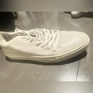 John Varvatos 315 leather sneakers white size 11.5